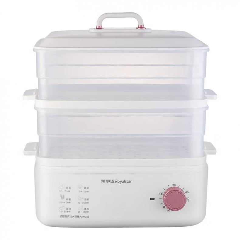 荣事达（Royalstar） ZG081B 多功能电蒸锅 10L （单位：台）  白色