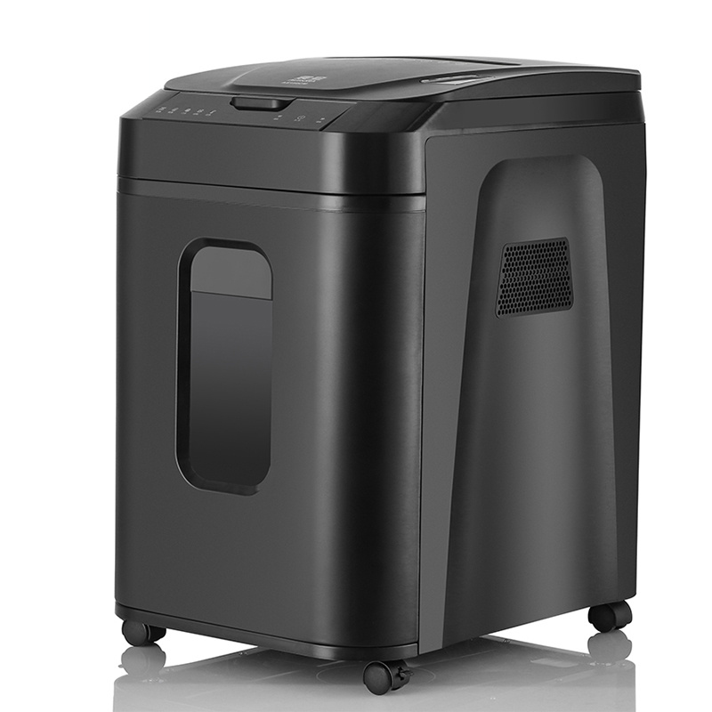 震旦（AURORA） AS220MQ 5级保密办公商用全自动碎纸机 32.2L（单位：台） 手动单次可碎10张A4纸/自动动单次可碎220张A4纸/可碎卡、光盘 黑色