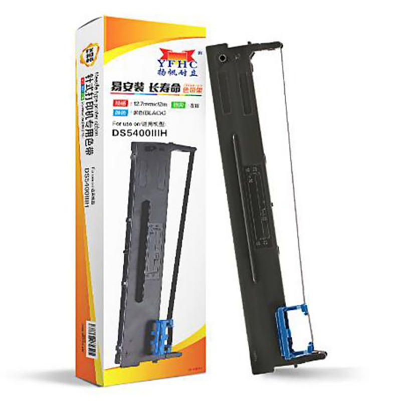 扬帆耐立（YFHC） DS5400ⅢH 色带架 12.7mm*12m（单位：个） 适用得实 DS5400IIIH/5400H/TY-600+/106D-3 黑色