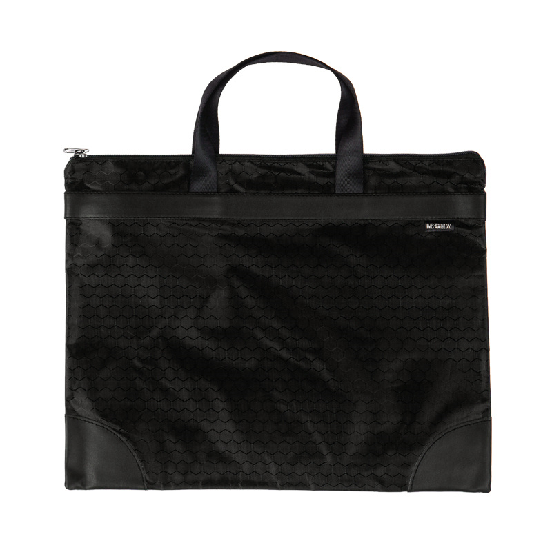 晨光（M&G） ABBN3047 球纹牛津布手提包 A4（单位：个） 黑色