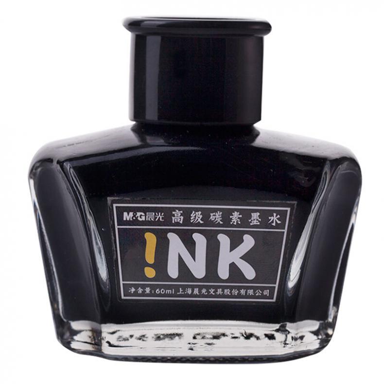 晨光（M&G） AICW9001 高级碳素墨水 60ml （单位：瓶）  碳素黑