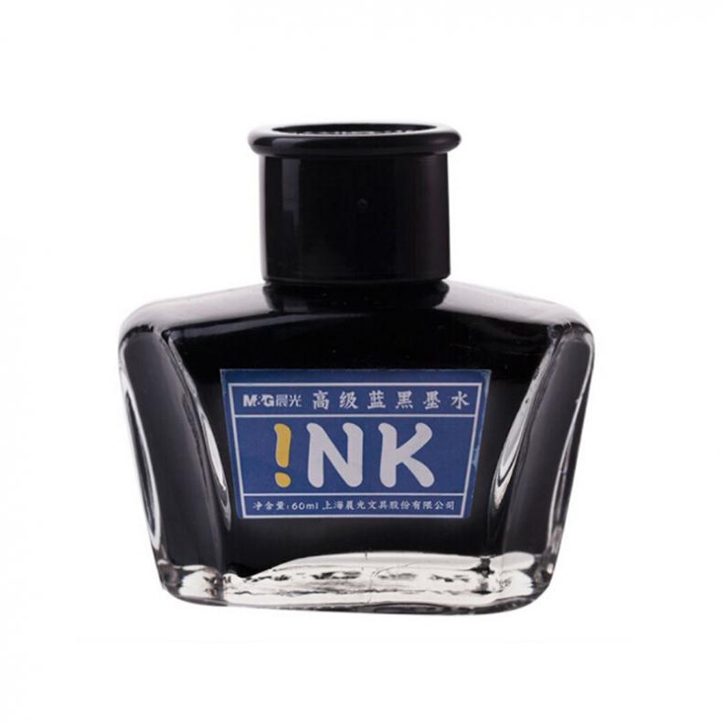 晨光（M&G） AICW9001B 高级碳素墨水 60ml （单位：瓶）  蓝黑色