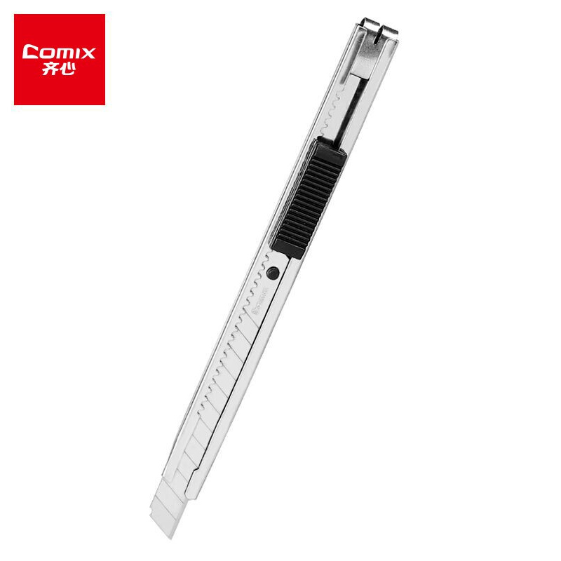 齐心（COMIX） B2806 金属美工刀 小号9mm（单位：把）