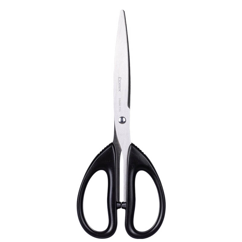 齐心（COMIX） B2717 加厚型剪刀 大号210mm（单位：把） 黑色