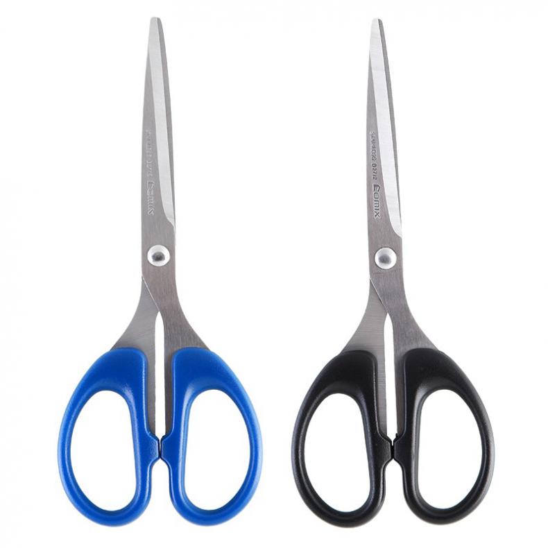 齐心（Comix） B2712 省力办公剪刀 小号 163*65mm （单位：把）  颜色随机