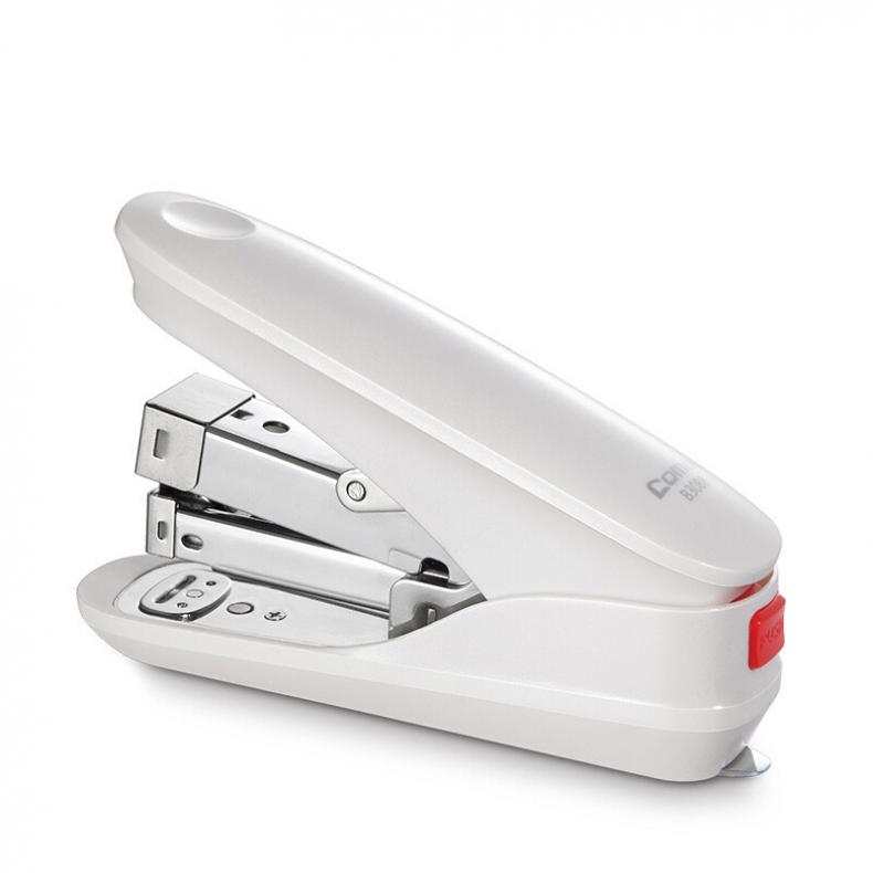 齐心(Comix) B3088 省力订书机 12# 可装订50页（单位：个） 珠光白