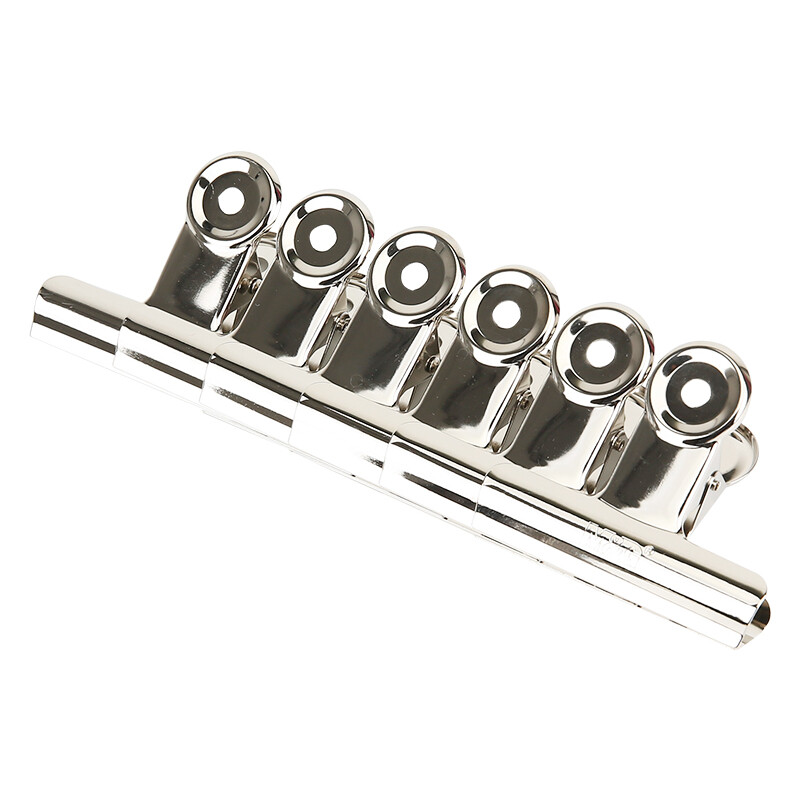 晨光（M&G） ABS92645 圆形票夹 76mm 6个/盒 （单位：盒）  银色