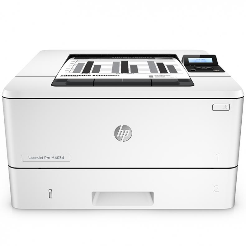惠普（HP） LaserJet Pro M403d 黑白激光高速自动双面打印机 38页/分钟 （单位：台）  