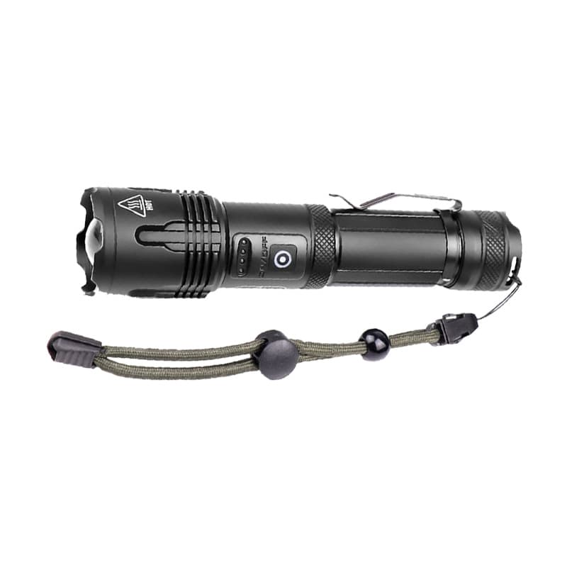 苏识 p70 合金强光手电筒 26650锂电池 （单位：个） 黑色