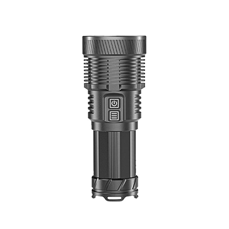 苏识 P70短款 变焦大功率输出LED手电筒 4*18650电池 （单位：个） 黑色