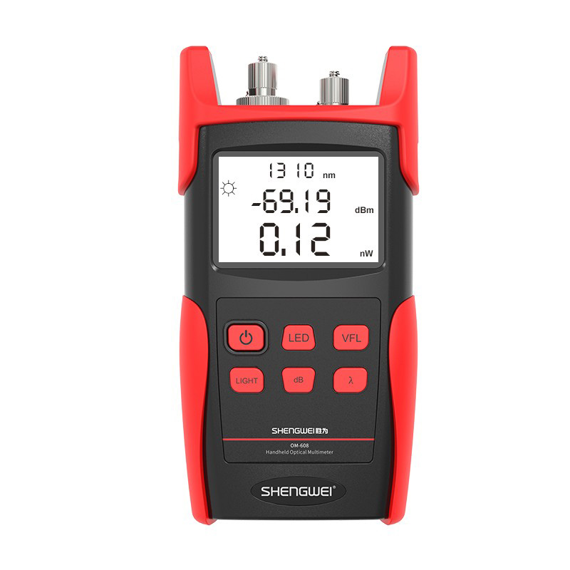 胜为（shengwei） OM-608 高精度光功率计红光一体机 10mW（单位：台）