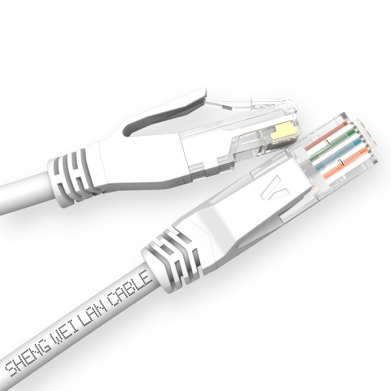 胜为（shengwei） LC-2050H 超五类非屏蔽成品网线 5m （单位：根）  白色