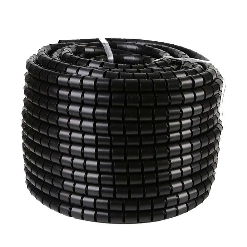 苏识 16mm*6m 缠绕管保护套电线理线器 6米/卷 （单位：卷） 黑色