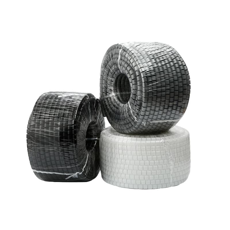 苏识 28mm*6m 缠绕管保护套电线理线器 6米/卷 （单位：卷） 黑色