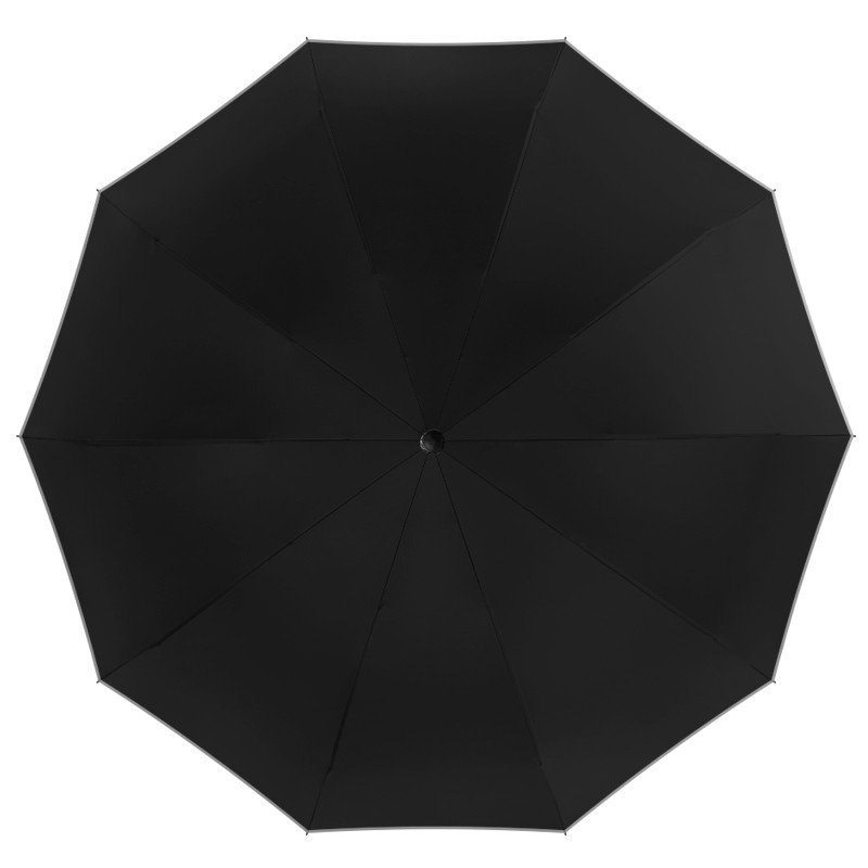 美度（MAYDU） M3012 大版10骨防晒晴雨伞 68cm*10k（单位：把） 黑色