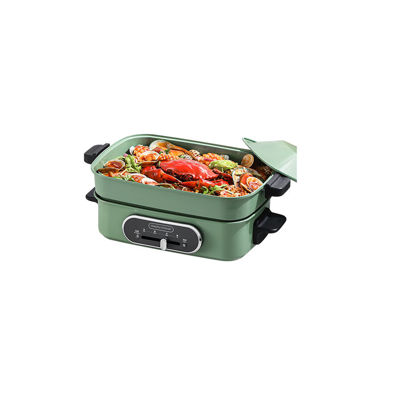 摩飞电器（Morphyrichards） MR9088 多功能锅 2.5L （单位：台）  绿色