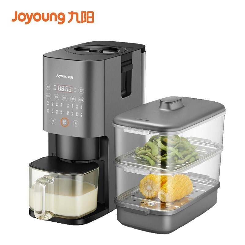 九阳（Joyoung） DJ12R-K2S 免手洗破壁机 1.2L（单位：台） 灰色