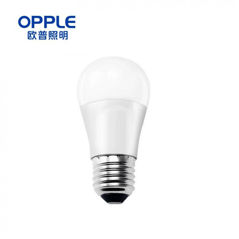欧普照明（OPPLE） 心悦3S-P45-3W-E27-3000K LED球泡 &Phi;46*H91（单位：个）