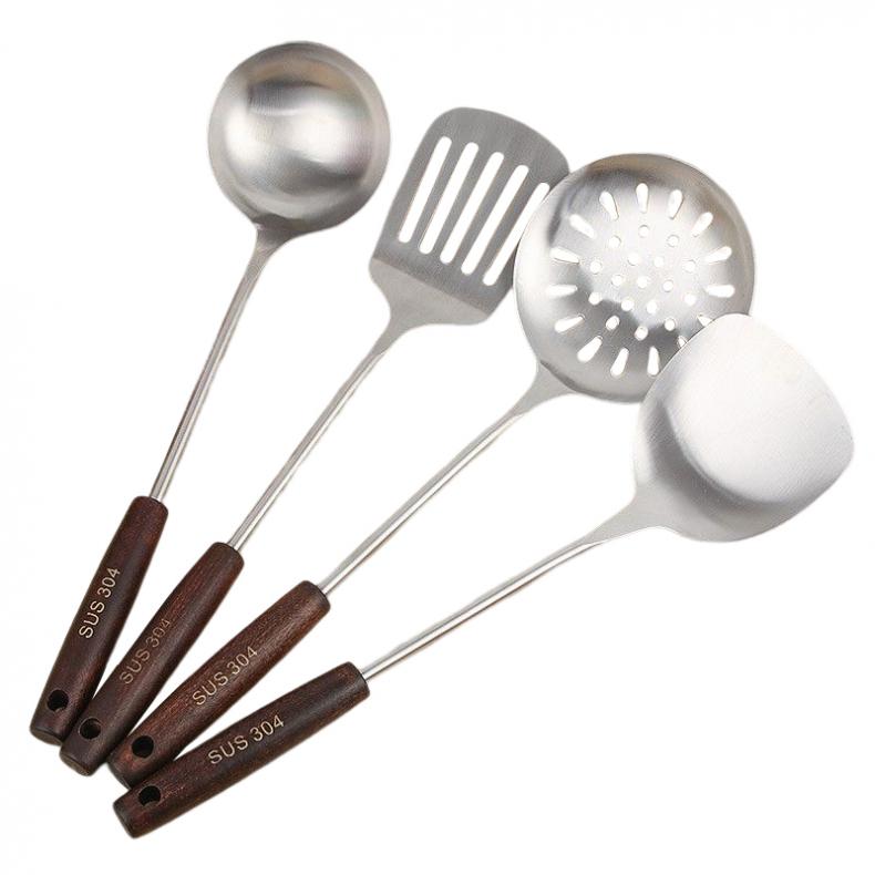 拜杰（Baijie） FC-58 304不锈钢锅铲套装 四件套 （单位：套）  