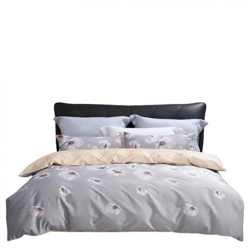 水星家纺 123006 全棉抗菌四件套 花意悠扬 200*230cm（单位：套）