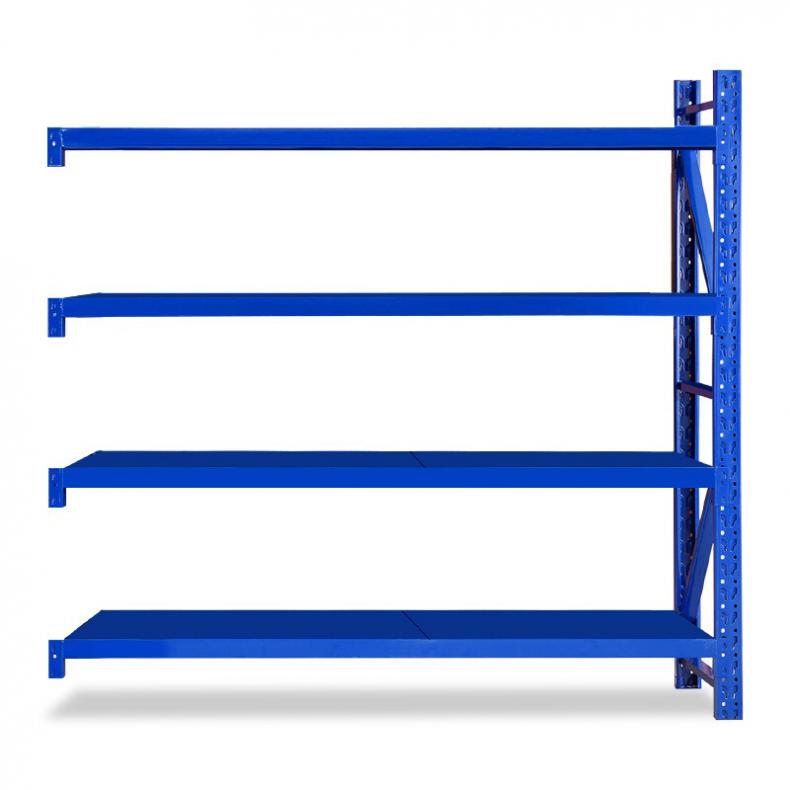 臻远 ZY-NW-HJ-16 仓储货架 四层重型副架 2000*600*2000mm（单位：组） 蓝色