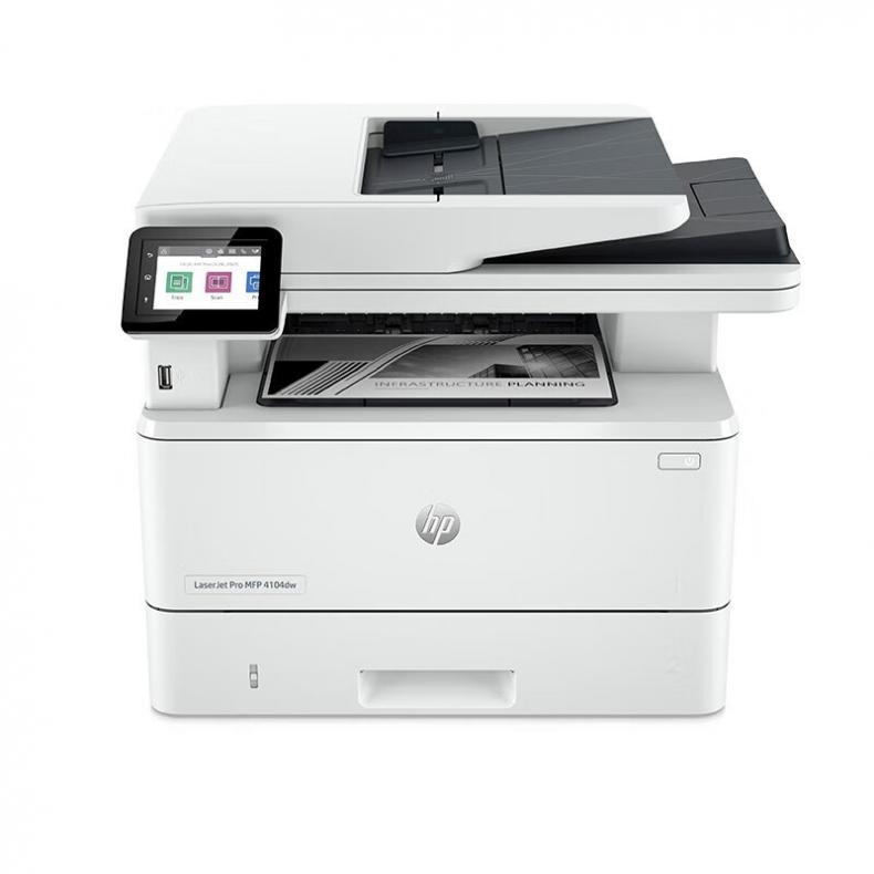 惠普（HP） LaserJet Pro MFP 4104dw A4黑白激光多功能一体机 40页/分钟 （单位：台）  