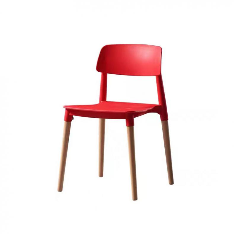 悦山 简约时尚 办公接待椅 440*450*760mm（单位：把） 红色