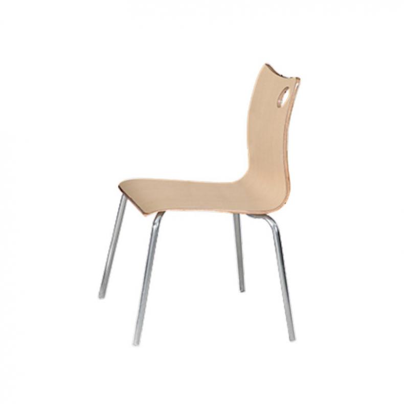 悦山 时尚曲木椅 快餐椅 480*460*830mm（单位：把）