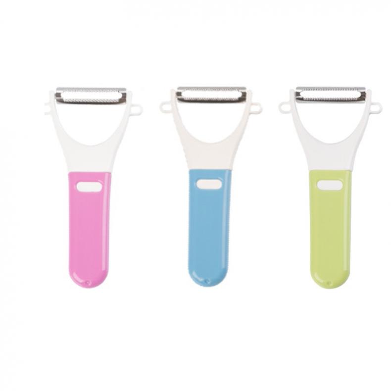 茶花（CHAHUA） 2264 果蔬削皮器 14.1*7.2*1.5cm （单位：个）  颜色随机