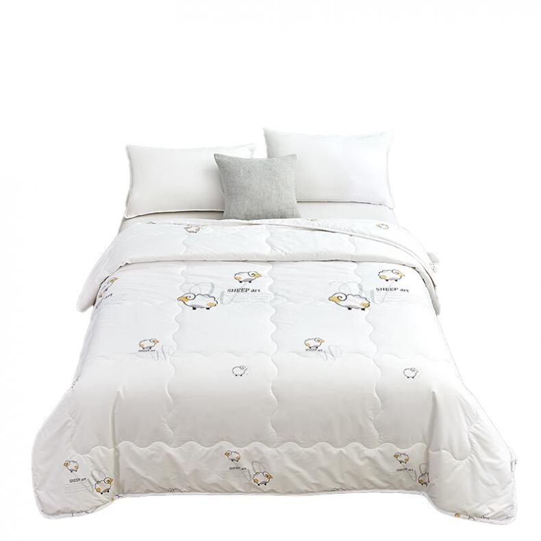 洁丽雅（Grace） CP1510 轻奢水洗羊毛被 200*230cm 2.5kg（单位：床）