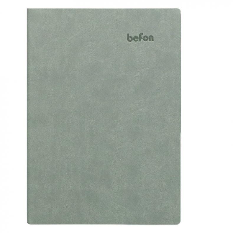 得印（befon） 9923 笔记本 A6 100张/本 （单位：本）  灰色