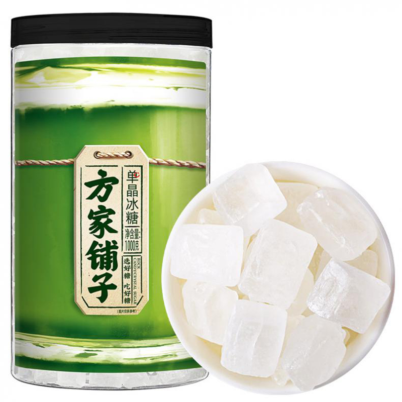 方家铺子 单晶冰糖 小块白冰糖 1kg （单位：瓶）