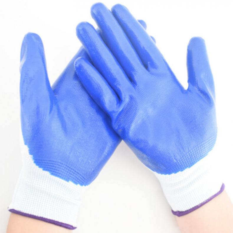 伏兴 FX518 丁腈涂掌耐磨手套 12双/袋 （单位：袋）  