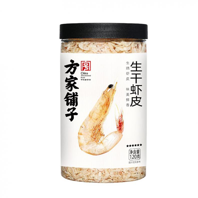 方家铺子 六星 生干虾皮 120g （单位：瓶）  