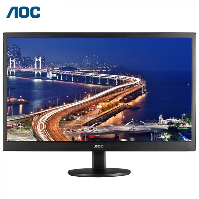AOC E2070SWN 16：9显示器 19.5英寸 （单位：台）  黑色