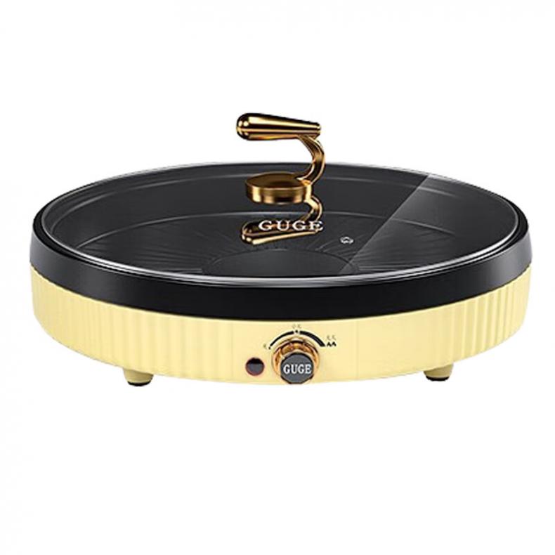 谷格（GUGE） G968 可视多功能一体电烤盘 34cm（单位：台） 黄色