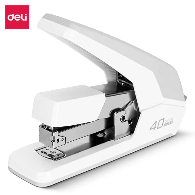 得力（deli） 0478 省力订书机 40页 （单位：个） 白色