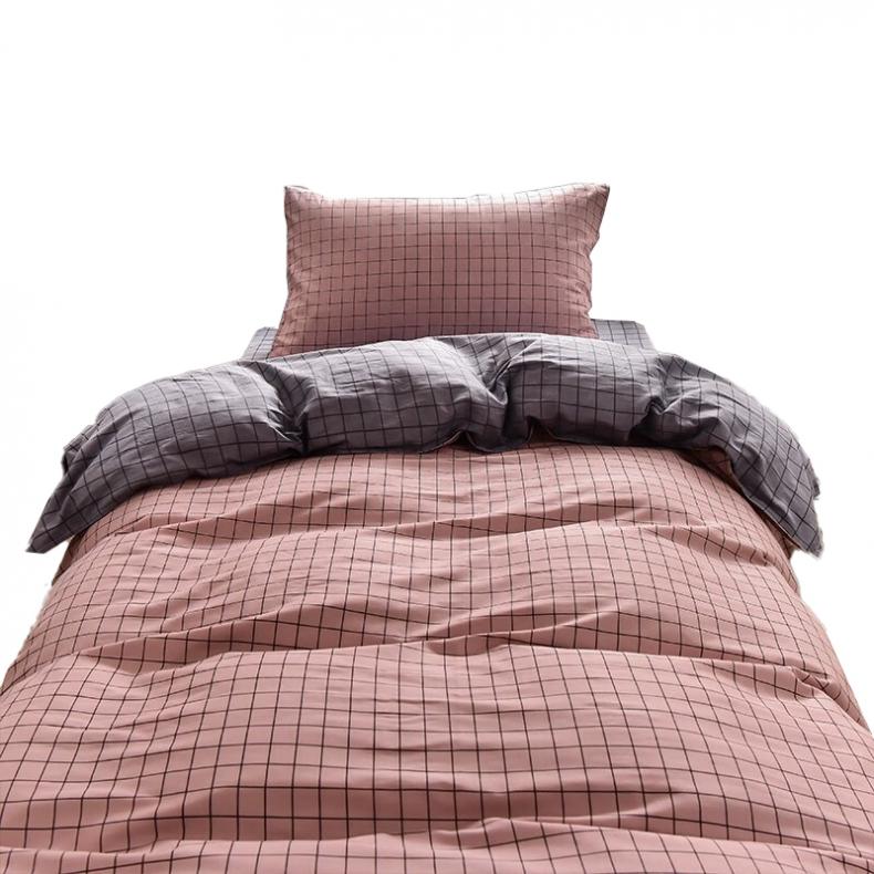 梦丝洛 MS-J-MY328 尊选系列全棉单人格纹三件套 160*210cm（单位：套）