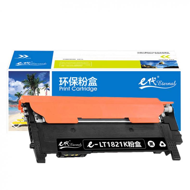 e代经典 LT1821K 粉盒 1500页 （单位：支） 适用联想CS1831 CS1831W CM7120W CS1821 CS1821W CM7110W打印机 黑色
