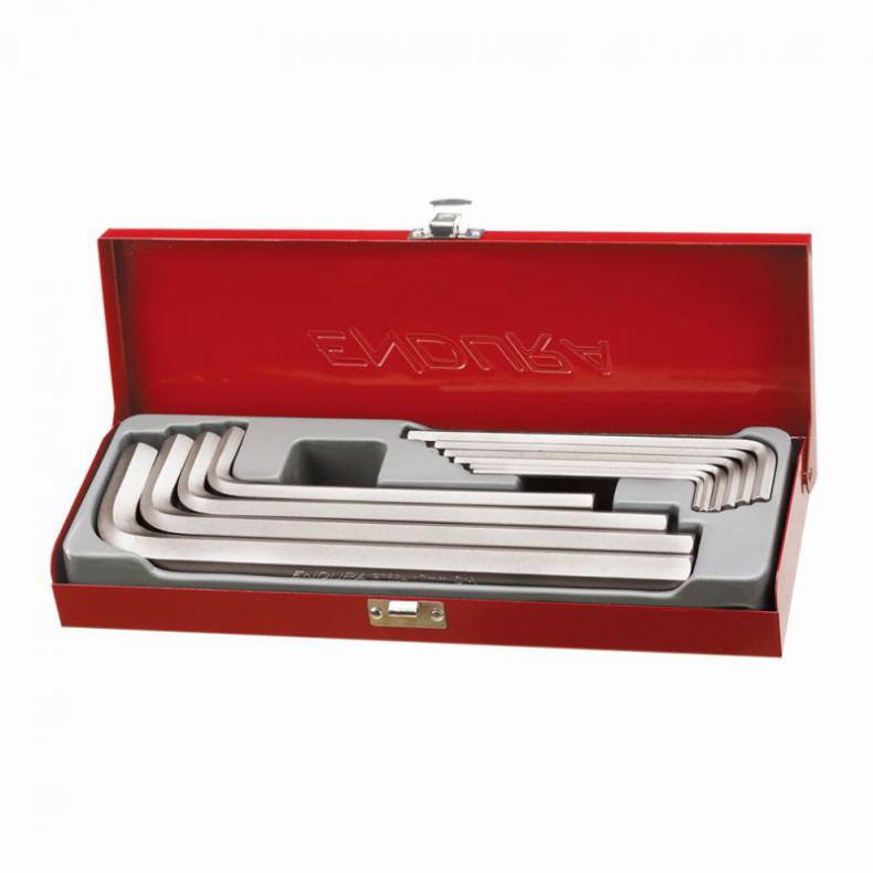 力易得(ENDURA) E1582 公制加长平头内六角扳手 10件（单位：套）