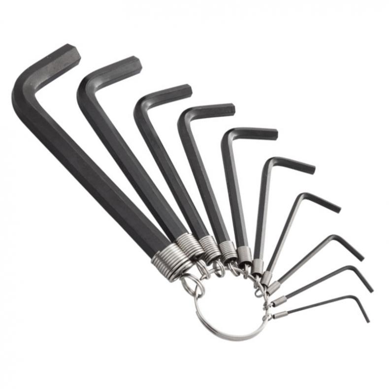 力易得(ENDURA) E1559 公制加长平头内六角扳手 10件（单位：套）