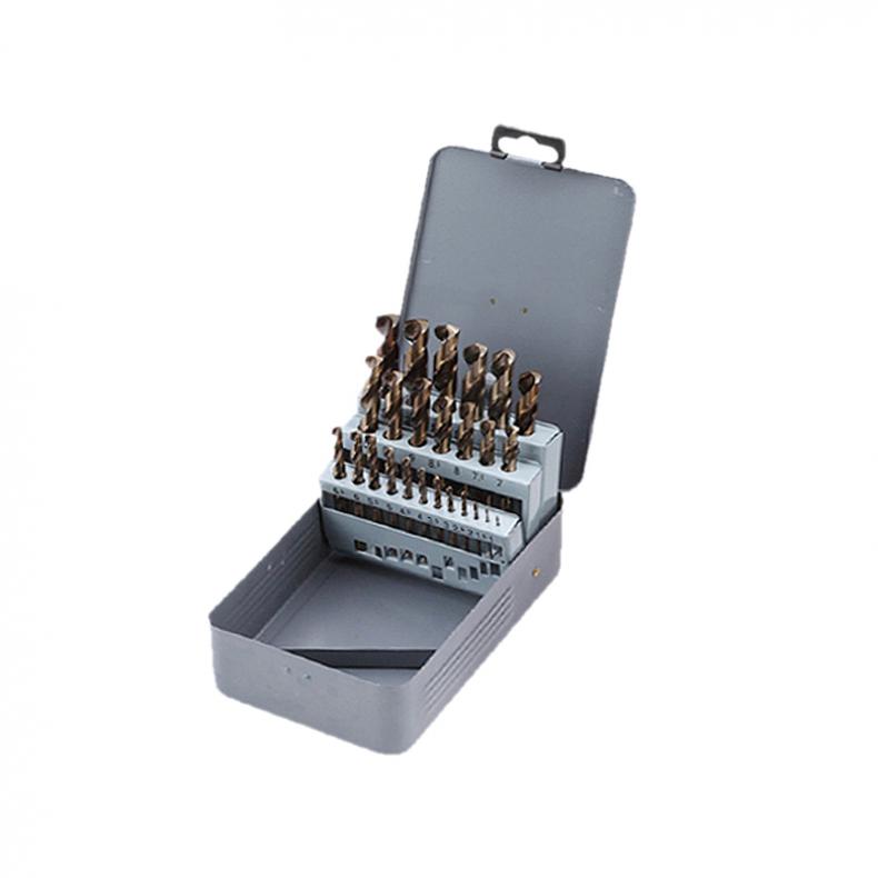 力易得(ENDURA) E0403 25件直柄高速钢含Co麻花钻（单位：套）