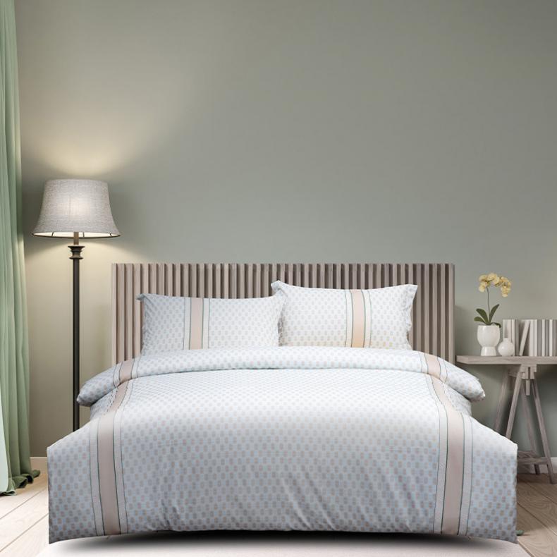 水星家纺 重庆森林 全棉时尚印花四件套 被套200*230cm（单位：套）