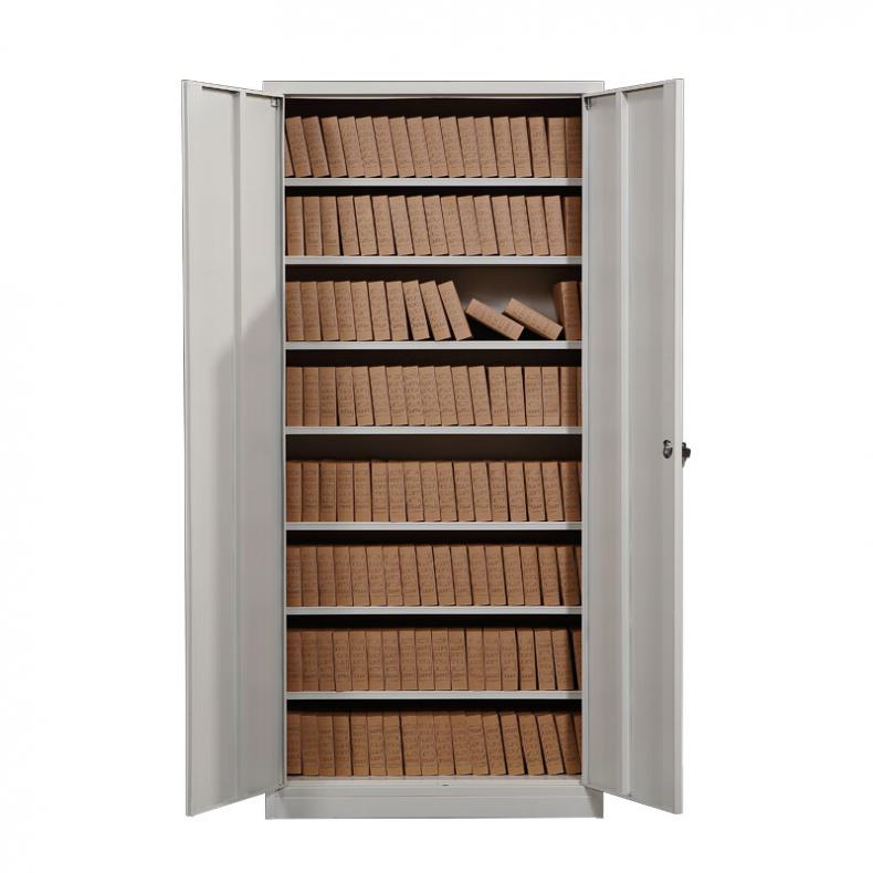 悦山（YUESHAN） YSOA1fo05-04HB 七层凭证文件柜 850*390*1800mm（单位：组） 灰白色