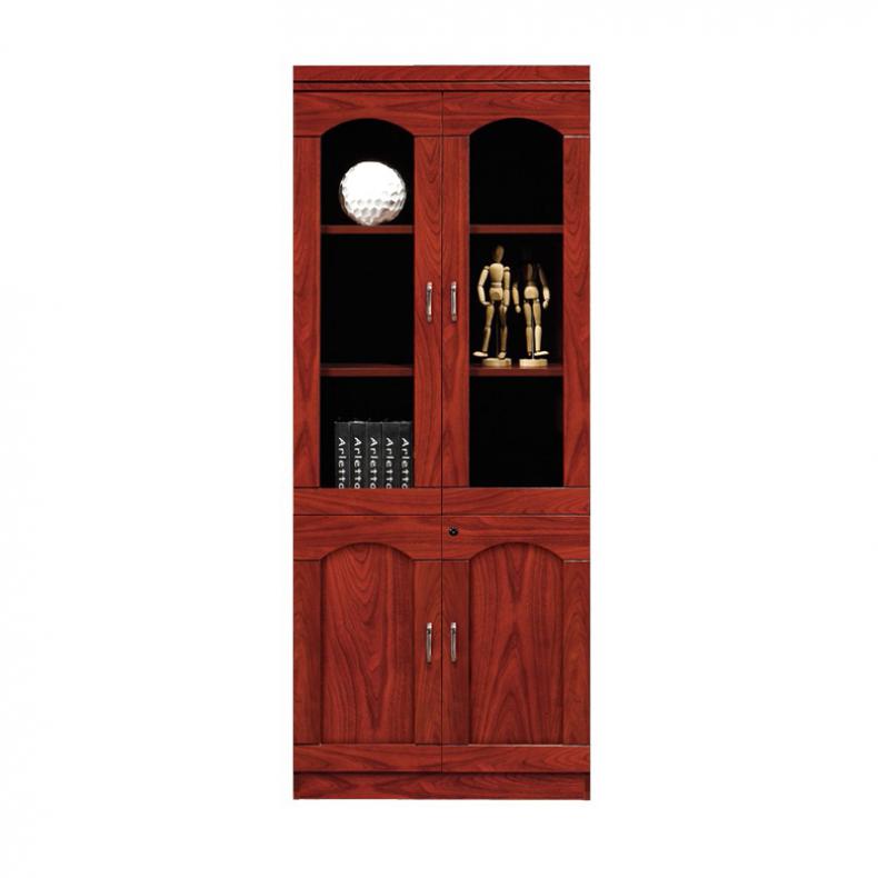 悦山（YUESHAN） YSOB101GCWJ205T 传统油漆办公双门柜 2门 800*420*2000mm（单位：组） 胡桃木色