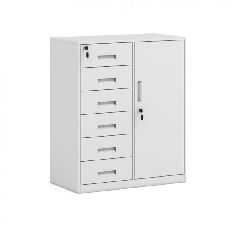 悦山（YUESHAN） YSOA9fo05B 六斗一门柜 750*390*900mm（单位：组）