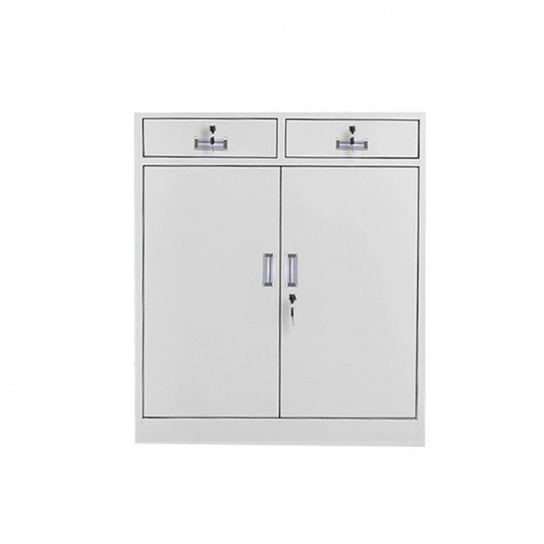 悦山（YUESHAN） YSOA1fo17-04HB 中二斗矮柜 850*390*950mm（单位：组） 灰白色