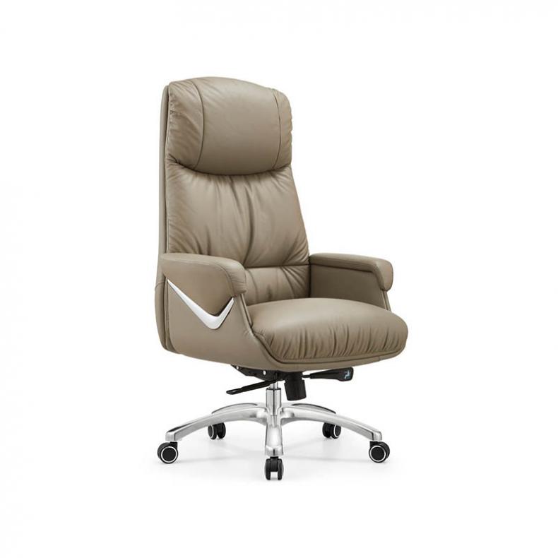 悦山（YUESHAN） 牛皮 转椅五星脚皮椅 710*650*1200mm（单位：把）