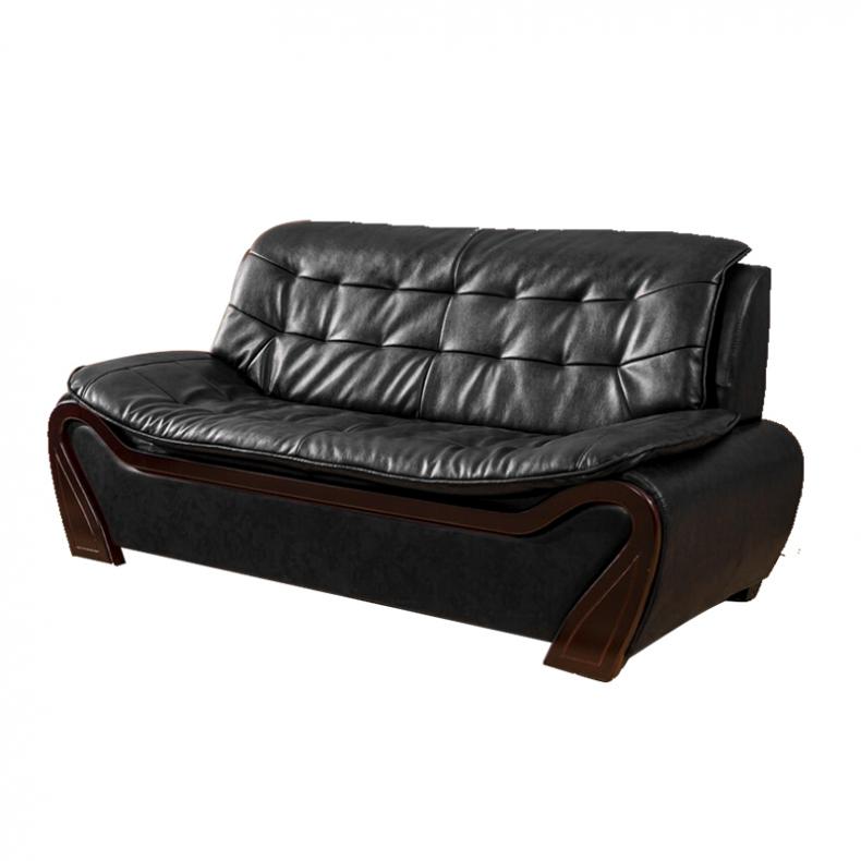 悦山（YUESHAN） YSOF1YP04XP-3 三人位西皮沙发 1850*800*900mm（单位：张） 黑色