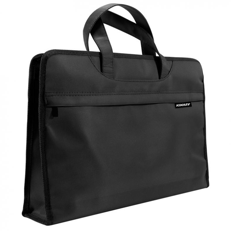 金得利 DC1915 立体手提包 390*295*60mm （单位：个）  黑色